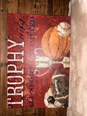 Oopsy Daisy Trophy MFG - All Sports - 36 x 24 Canvas